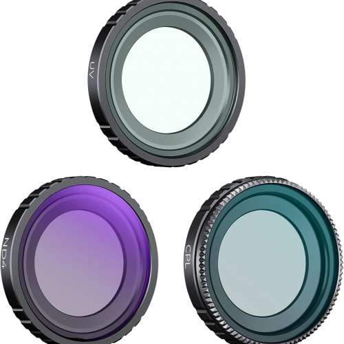 K&F Concept 3 Pack UV + CPL + ND4 Filter For Insta360 GO 3S