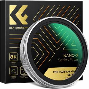 K&F Concept MC UV Filter For FUJIFILM X100 Series Cameras (Silver Frame) 保護濾...