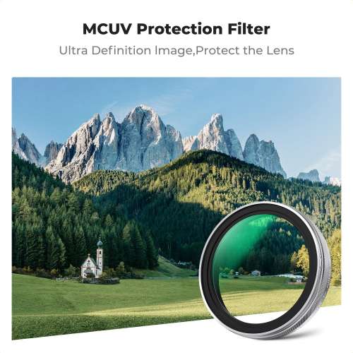 K&F Concept MC UV Filter For FUJIFILM X100 Series Cameras (Silver Frame) 保護濾...