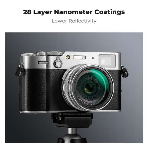 K&F Concept Black Mist Diffusion 1/4 Filter For Fujifilm X100 Series 黑柔濾鏡