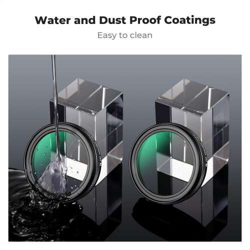 K&F Concept Black Mist Diffusion 1/4 Filter For Fujifilm X100 Series Black Frame