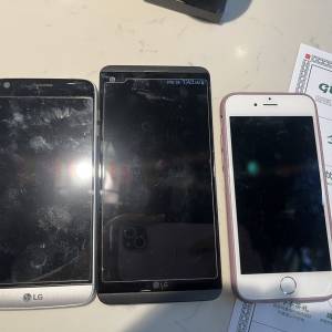 備用機 iphone6、LG V20、LG G5