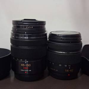 Panasonic 14-42 & 45-150