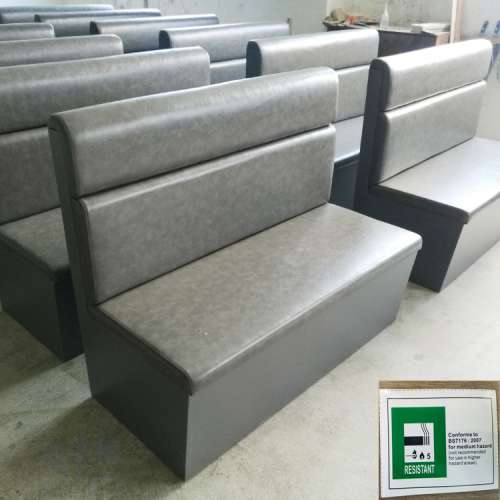 茶餐廳卡位梳化，儲物沙發，餐廳家具訂造工廠