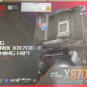港行有單99.9%新ROG X870E-E ASUS 9800x3d 9950x3d 9950x 9700x X870 X670E B850 G...