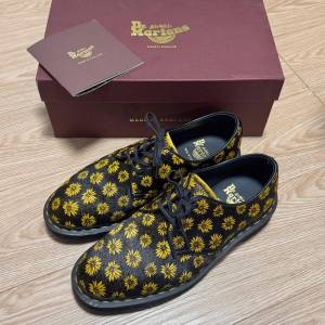 Dr martens 1461 FLOWER HAIR ON Made in England42
