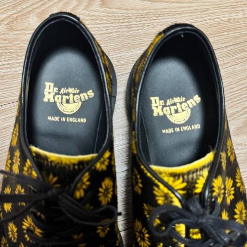 Dr martens 1461 FLOWER HAIR ON Made in England42