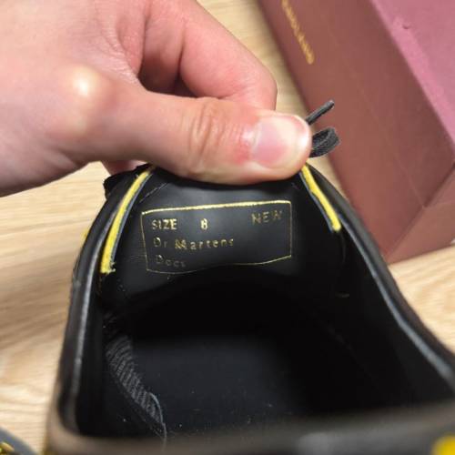 Dr martens 1461 FLOWER HAIR ON Made in England42