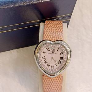 🫶⌚本小店 [不議價] 🌟no bargain 😎Vintage 「 Charles Jourdan」心型❤️ 設計...