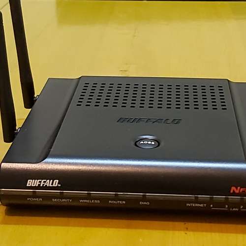 BFFALO WZR2 - G3OON WIFI ROUTER
