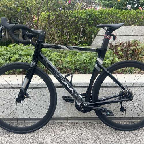 2025 最新款24速 JAVA AURIGA RX變速 桶軸油剎鋁合金公路車 送水架前後蛙燈