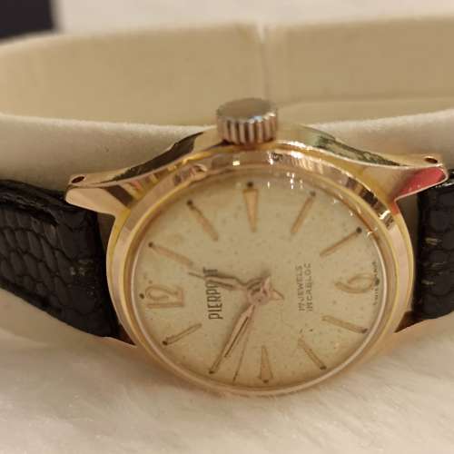 🫶⌚本小店 [不議價] 🌟no bargain 😎Vintage  Swiss Made「 PIRPOAT」😍17JEWELES...