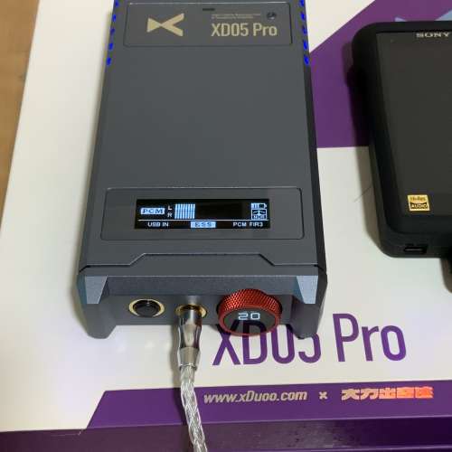 Xduoo X度XD05 PRO 便携式全平衡藍牙HiFi解碼耳機擴音機