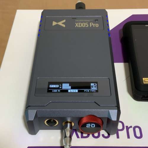 Xduoo X度XD05 PRO 便携式全平衡藍牙HiFi解碼耳機擴音機