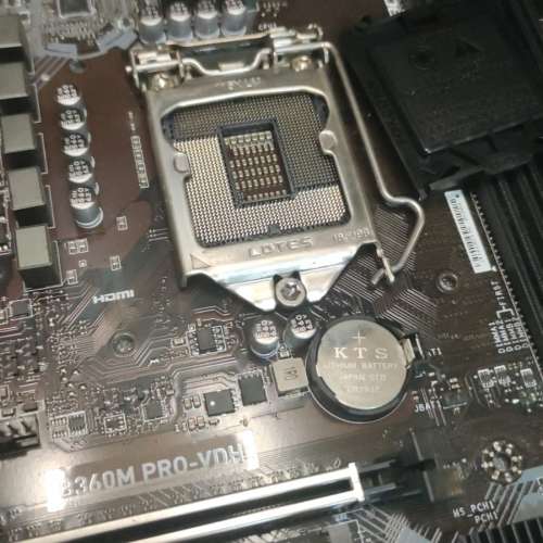 MSI B360M PRO-VDH Micro-ATX主機版 (正版Window10Pro啟用碼) Socket 1151 適合8、...