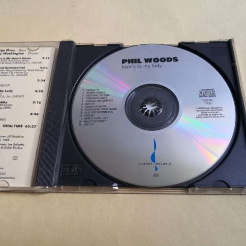 Chesky - PHIL WOODS HERE'S TO MY LADY