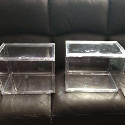 亞加力模型展示膠箱22X28X36CM