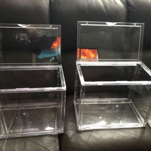 亞加力模型展示膠箱22X28X36CM