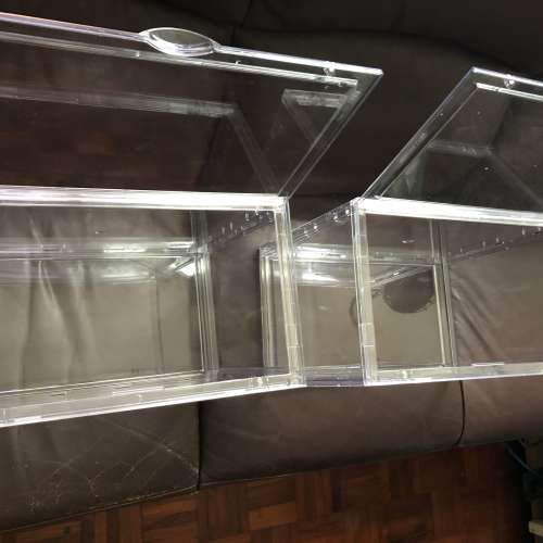 亞加力模型展示膠箱22X28X36CM