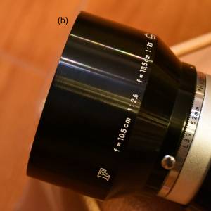 極罕有Nikon/Nikkor遮光罩hood適合105mm(10.5cm)及135mm (13.5cm)鏡頭(等同HS-4/HS...