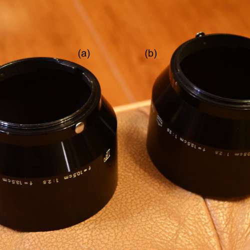 極罕有Nikon/Nikkor遮光罩hood適合105mm(10.5cm)及135mm (13.5cm)鏡頭(等同HS-4/HS...