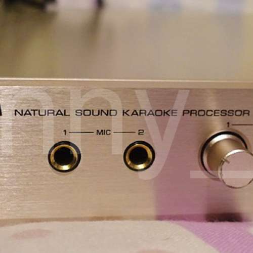 Yamaha KPX-500 國行 金色 卡拉OK 混音機 microphone mixer (可作兩聲道前级 Stere...