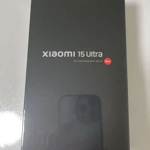 小米 Xiaomi 15 Ultra 黑銀色 16+512G 可換s25 ultra