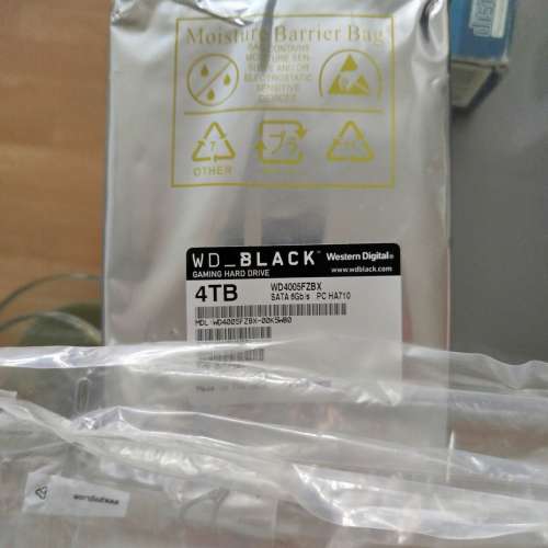 WD black 4TB 3.5吋電競硬碟(4005FZBX)