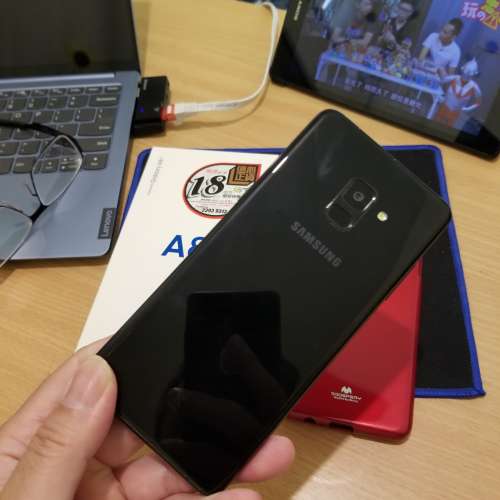 Samsung A8+ 黑色 2018