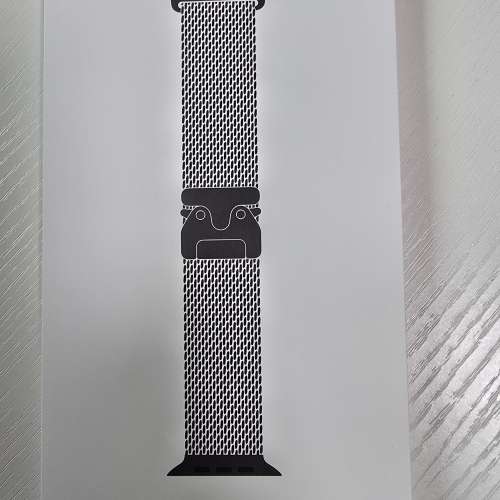 Apple Watch Ultra 2 錶帶- 49mm 黑色钛金屬米蘭-M size