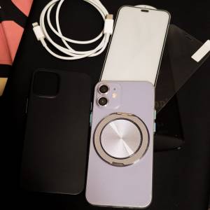 75%新 Apple iPhone 12 Mini 256GB 紫色 水貨機 12Mini 5.4“細機 兩鏡頭 Purple