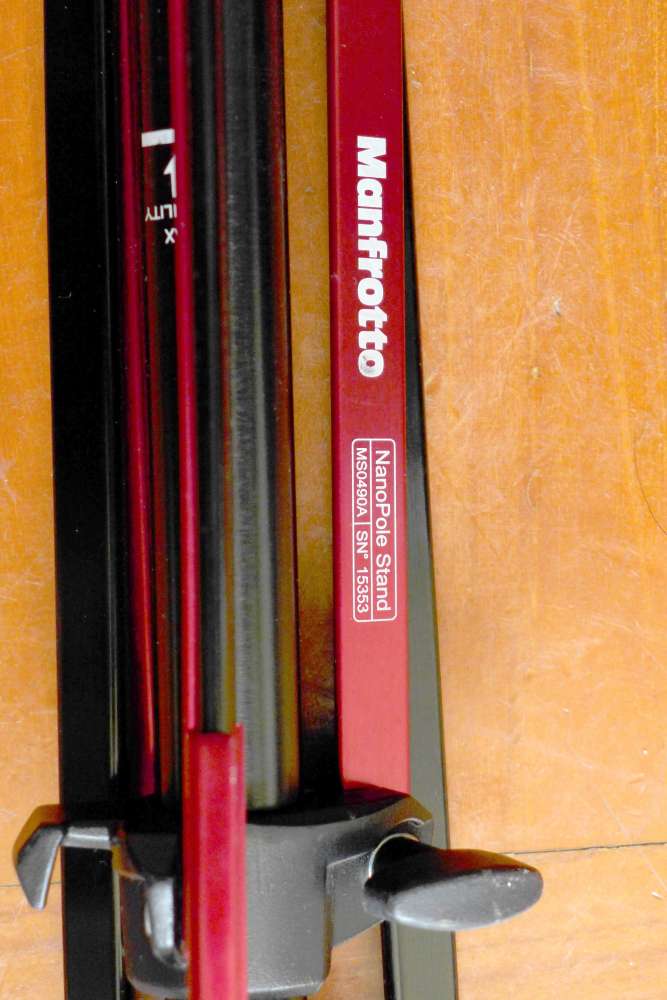 Manfrotto -Nano Pole Stand MS0490A - 二手或全新腳架, 攝影 Manfrotto -Nano Pole Stand MS0490A - 二手或全新腳架, 攝影