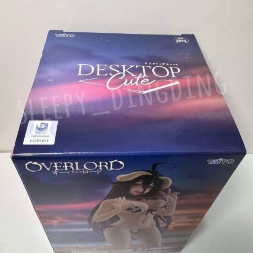 日本帶回 日版 Desktop Cute Overlord 不死者之王 Albedo 雅兒貝德 乳牛 牛牛 泳裝 ...