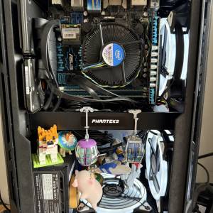 ITX Phanteks 追風者 ITX主機板P8Z77-I DELUXE & CPU i5-3570K RAM DDR3 1600 450w火...