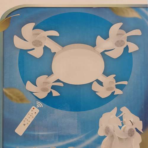 四旋翼風扇燈 (附遙控器) LED Light with fans + remote control unit. Power: 60w