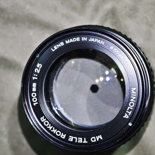 Minolta 100/2.5 美能達 100mm f/2.5 MD 發霉鏡