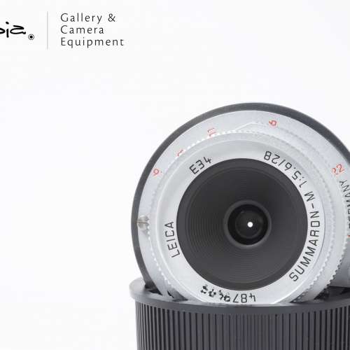 || Leica Summaron-M 28mm F5.6 - Silver / v2 / 11695, Like new with full box ||