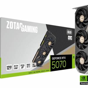 ZOTAC RTX 5070 SOLID OC 全新行貨