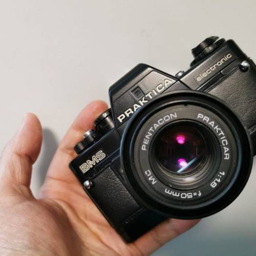 Praktica BMS+50mm f1.8 135菲林相機