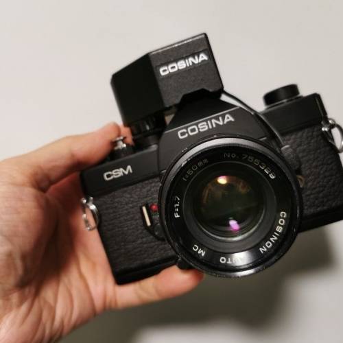 Cosina CSM + 50mm f1.7