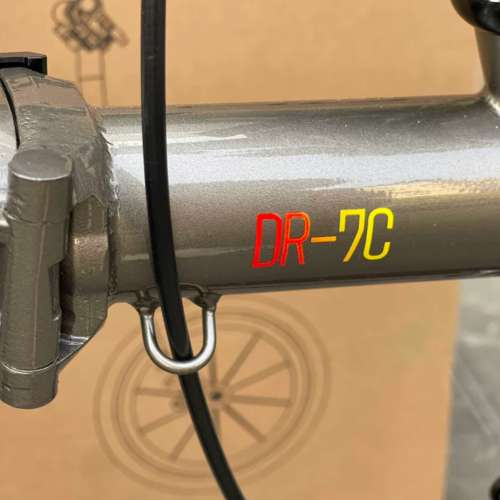 2025 新款 DAHON & RUHM 聯乘版 國布款 7速 C剎/碟剎鋁合金折叠車 送叮叮前𢓭蛙燈