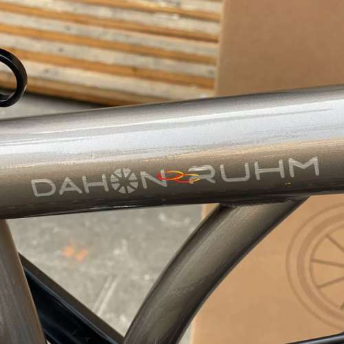 2025 新款 DAHON & RUHM 聯乘版 國布款 7速 C剎/碟剎鋁合金折叠車 送叮叮前𢓭蛙燈