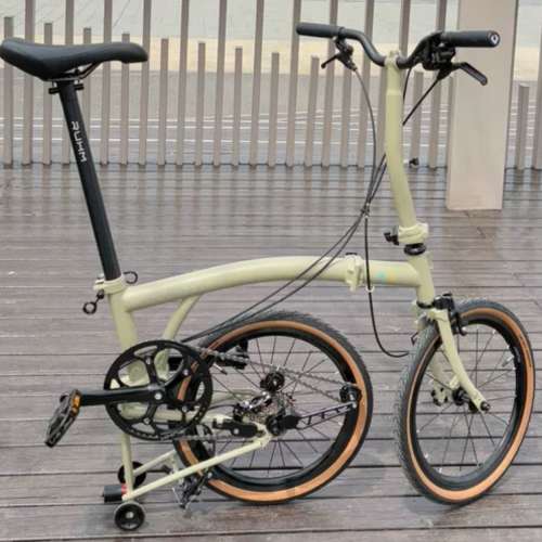 2025 新款 DAHON & RUHM 聯乘版 國布款 7速 C剎/碟剎鋁合金折叠車 送叮叮前𢓭蛙燈