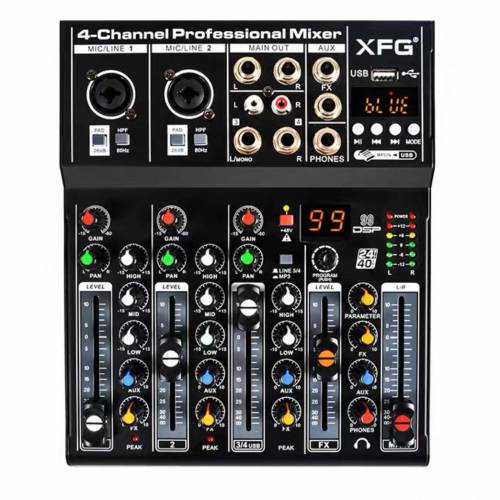 4 channel mixer