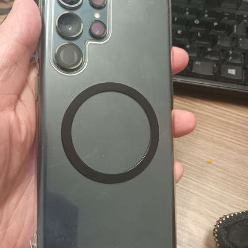 90% New 港版 Samsung S22 Ultra 512GB 更新5.1後屏幕上方綠屏