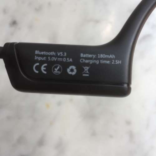$80 BOMY 骨傳導 藍牙耳機 Bluetooth v5.3 無線運動防水款 + 收藏盒 + 說明書