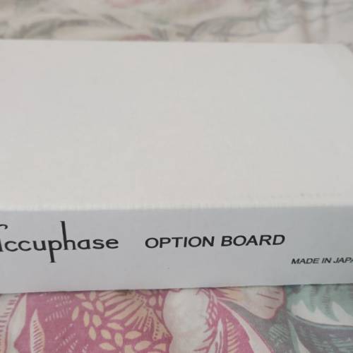 九成九新Accuphase AD-60phono 咭，有單但要時間揾，原價7xxx,現售$5800