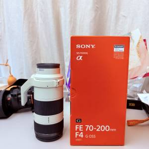 Sony F4 G OSS 70-200mm長距離鏡頭 好新淨
