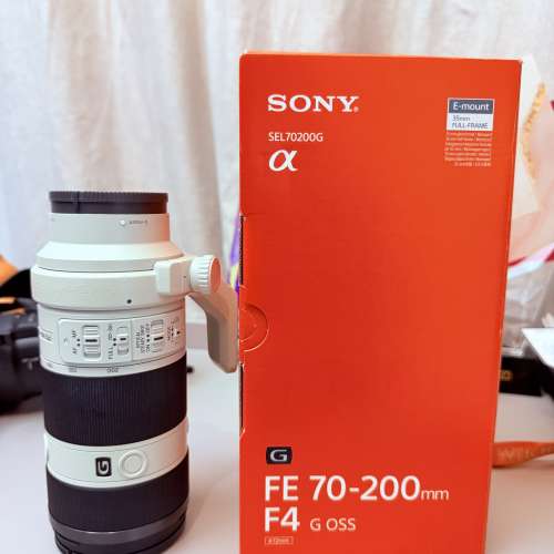 Sony F4 G OSS 70-200mm長距離鏡頭 好新淨