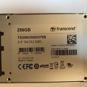 Transcend SSD370S 256GB 2.5" SATA SSD MLC